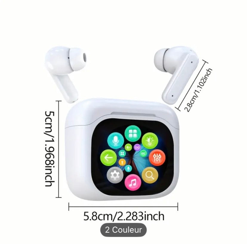 Écouteurs ANC+ENC - Écouteurs Véritablement Sans Fil